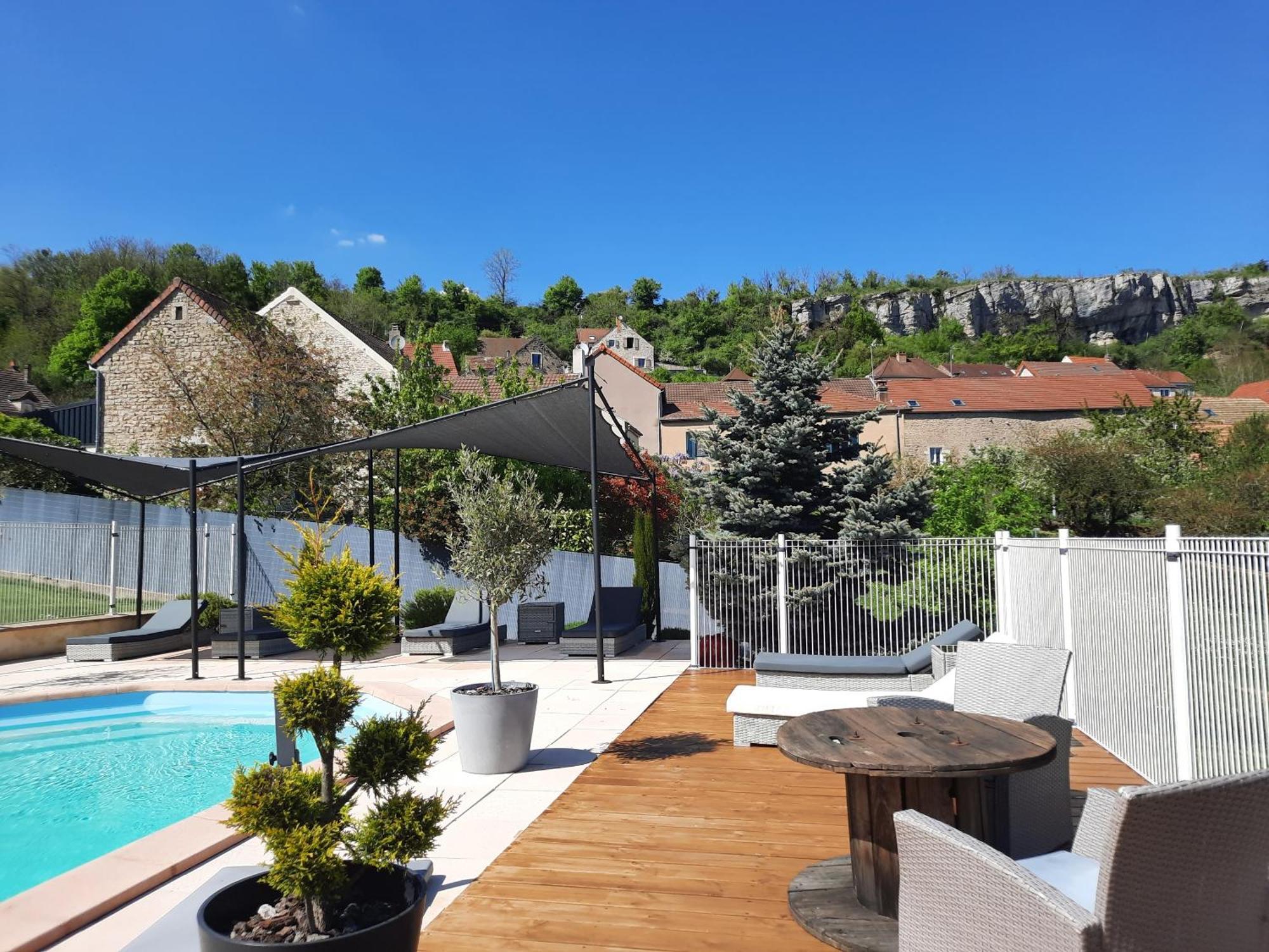 Au Dela Des Vignes Bed & Breakfast Baubigny Dış mekan fotoğraf